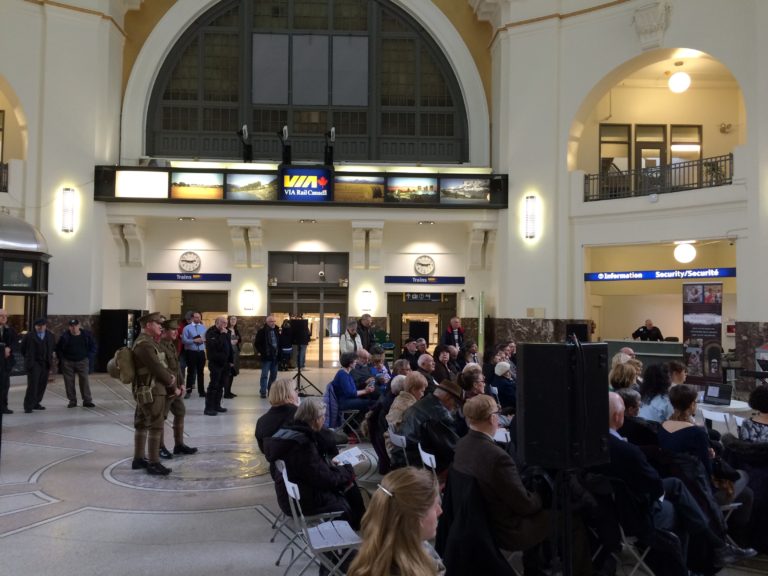 Lunch of First World War digital memorial