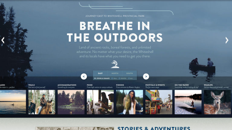 Explore Whiteshell Homepage